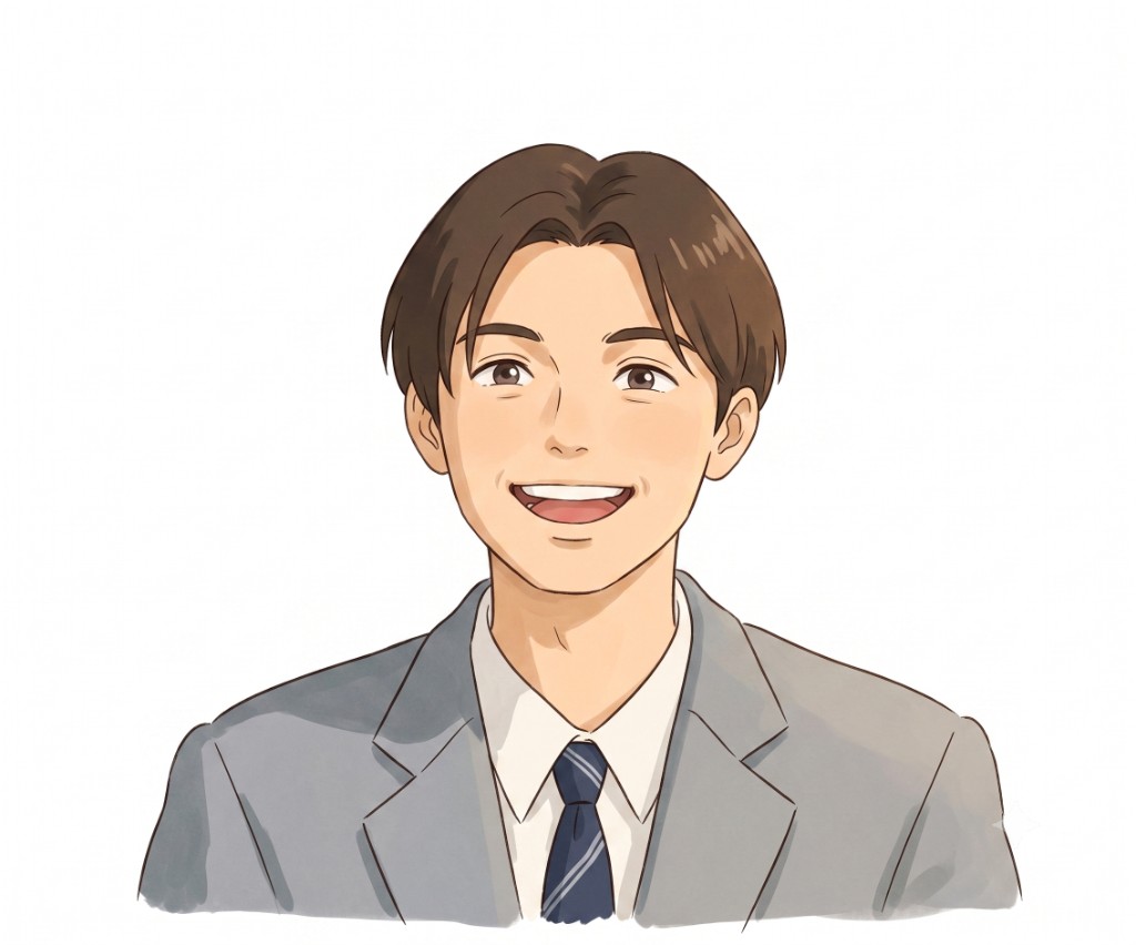 高校生のお父さん